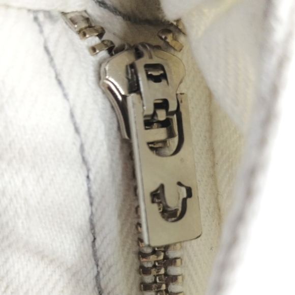 True religion Y2K Low Rise Straight White Jeans - Picture 6 of 13